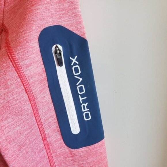 Ortovox Fleece Melange Wool-Blend Hoodie Jacket Size S - Picture 4 of 16